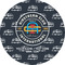 Airstream Club International Logo Multipurpose Round Labels - Custom Sized