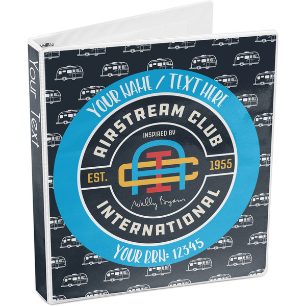 Airstream Club International Logo 3-Ring Binder - 1" - Angled
