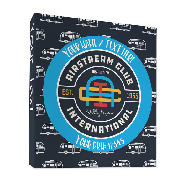 Airstream Club International Logo 3 Ring Binders - Full Wrap - 1" - Front