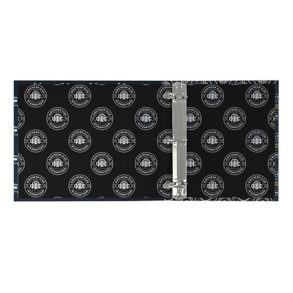 Airstream Club International Logo 3 Ring Binders - Full Wrap - 2" - Open Inside