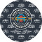 Airstream Club International Logo Multipurpose Round Labels - 5"