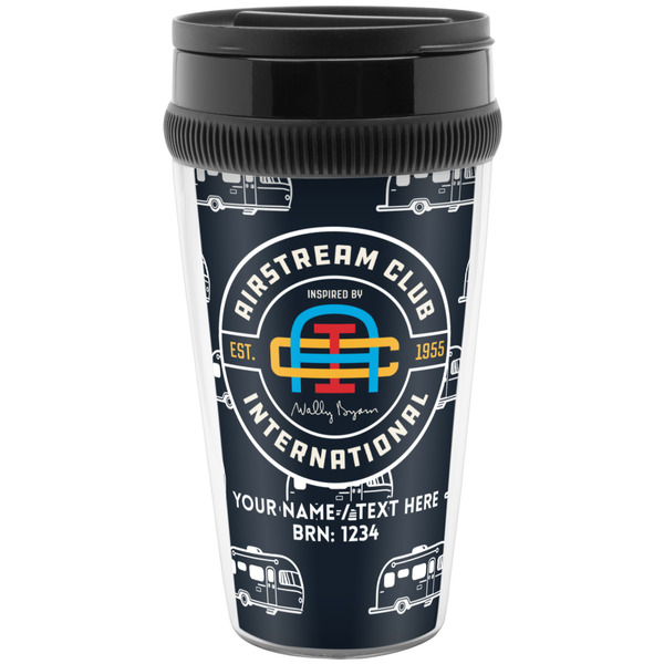 Airstream Club International Logo Acrylic Travel Mug - Without Handle - Front