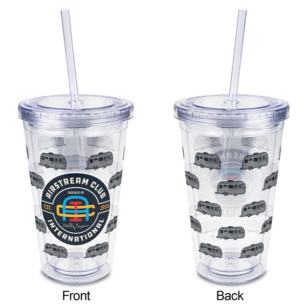 Airstream Club International Logo Acrylic Tumbler - Full Print - Approval