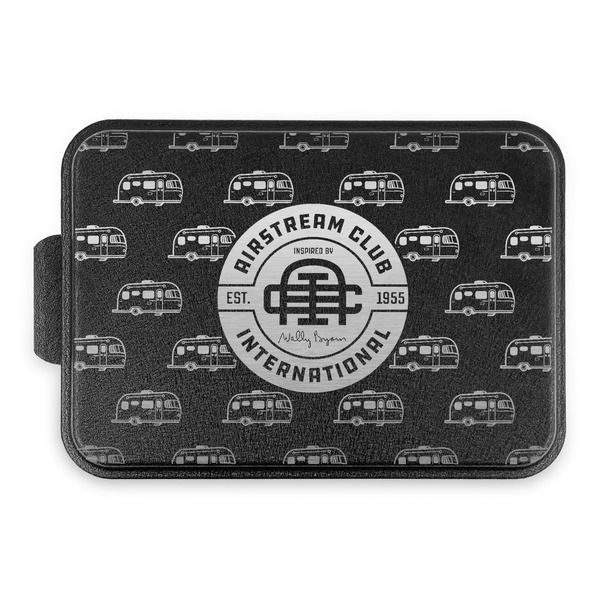 Airstream Club International Logo Aluminum Baking Pan - Black Lid - FRONT