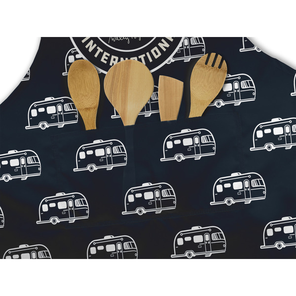 Airstream Club International Logo Apron - Pocket Detail with Props
