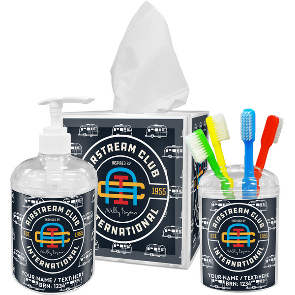 Airstream Club International Logo Bathroom Accessories Set
