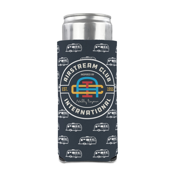 Airstream Club International Logo Can Cooler - Tall 12oz - Front on Can
