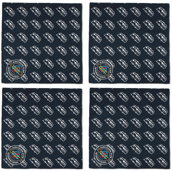 Airstream Club International Logo Cloth Napkins - Personalized Dinner (APPROVAL) Set of 4