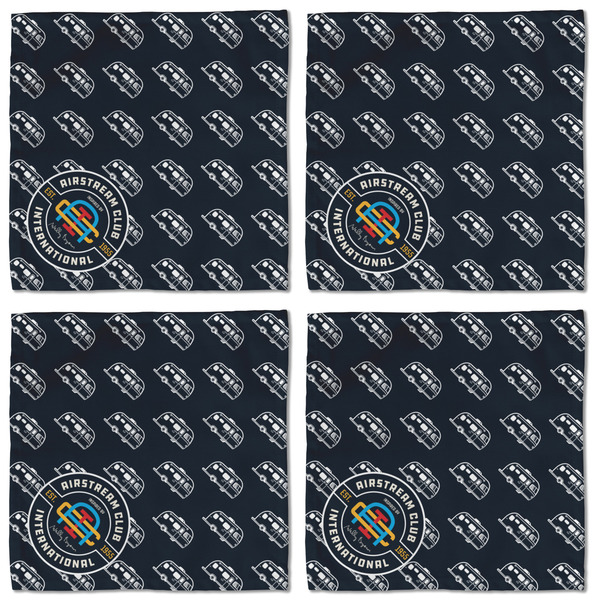 Airstream Club International Logo Cloth Napkins - Personalized Lunch (APPROVAL) Set of 4