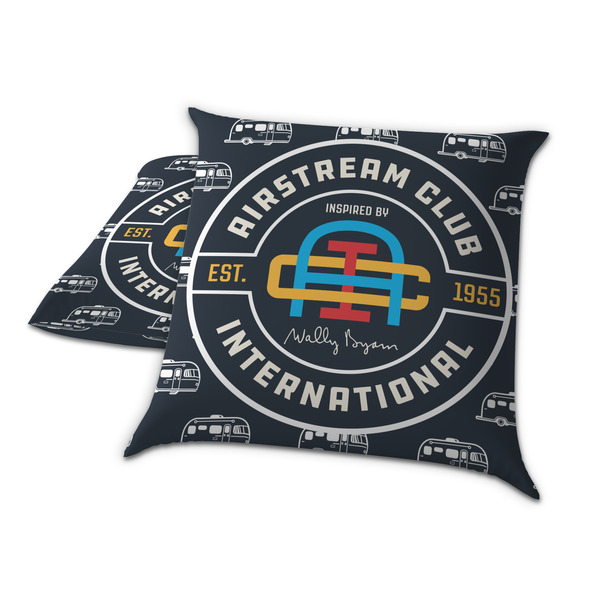 Airstream Club International Logo Decorative Pillow Case - TWO