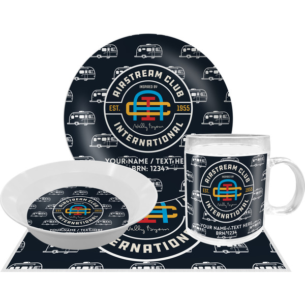 Airstream Club International Logo Dinner Set - 4pc