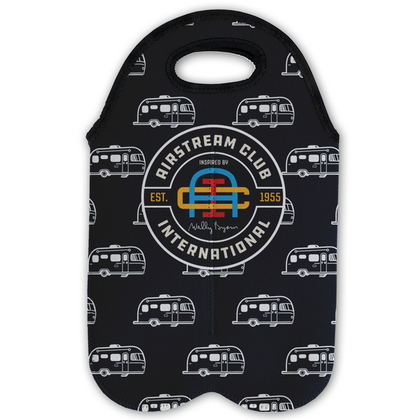 Airstream Club International Logo Double Wine Tote - Flat