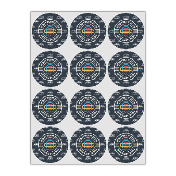 Airstream Club International Logo Drink Topper - Small - Set of 12