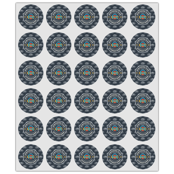 Airstream Club International Logo Drink Topper - XSmall - Set of 30