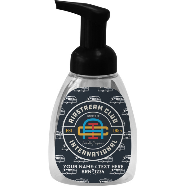 Airstream Club International Logo Foam Soap Bottle - Black - Front