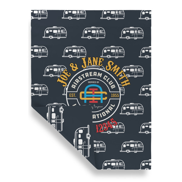 Airstream Club International Logo Garden Flags - Large - Double Sided - FRONT FOLDED