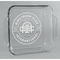 Airstream Club International Logo Glass Cake Dish - 8in x 8in