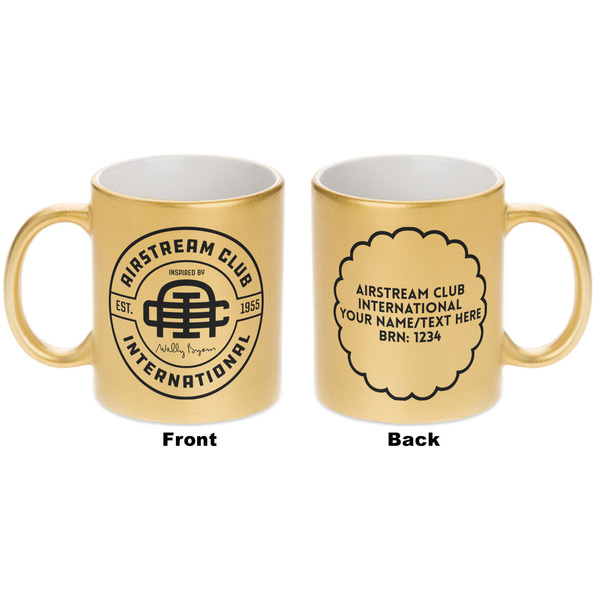 Airstream Club International Logo Gold Mug - Apvl