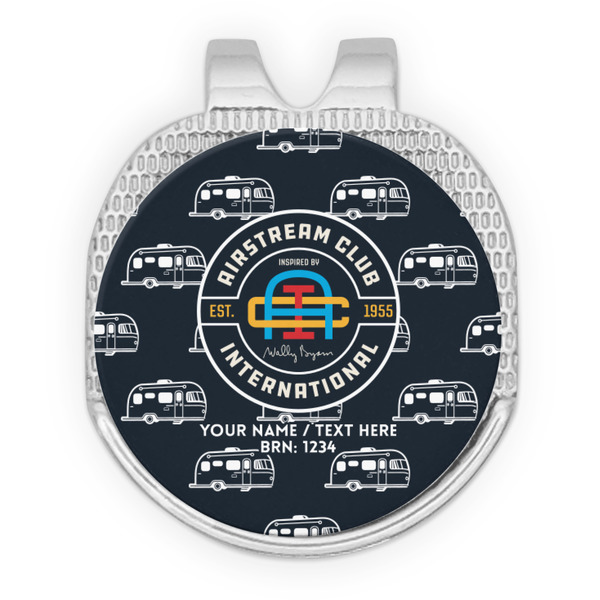 Airstream Club International Logo Golf Ball Hat Clip Marker - Apvl