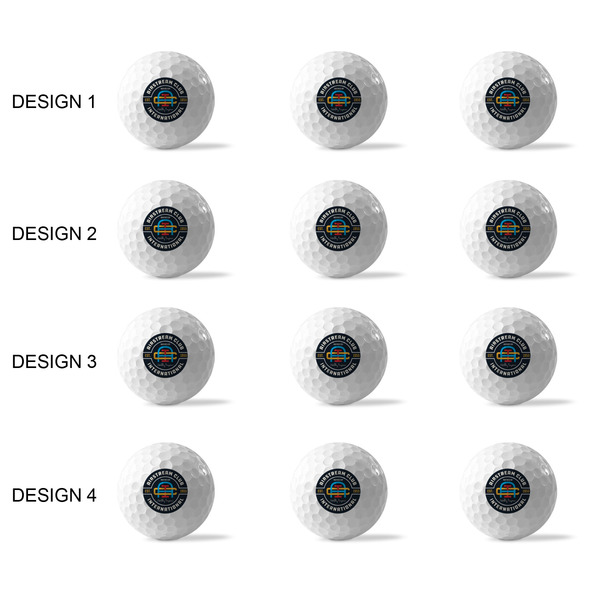 Airstream Club International Logo Golf Balls - Generic - Set of 12 - APPROVAL