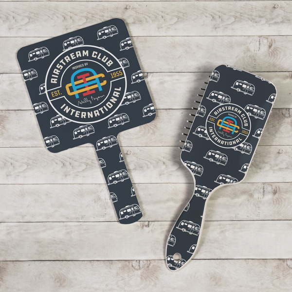 Airstream Club International Logo Hand Mirrors - In Context