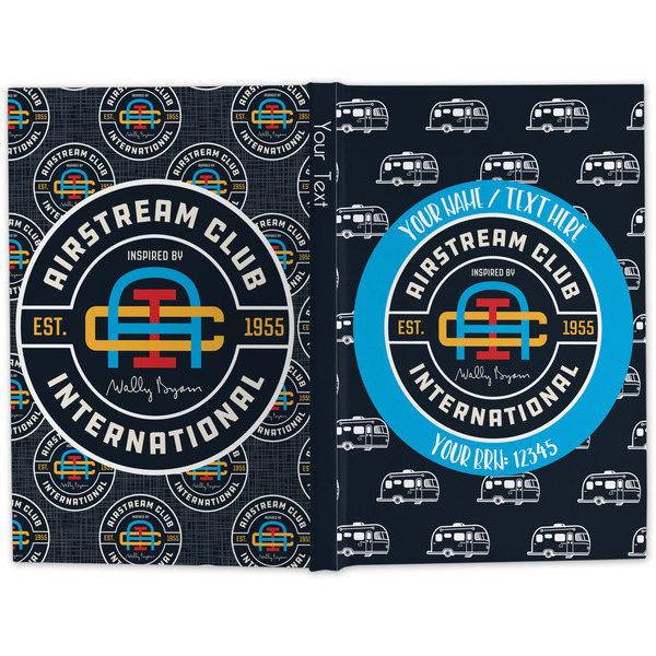 Airstream Club International Logo Hard Cover Journal - Apvl