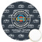 Airstream Club International Logo Printed Cookie Topper - 3.25"