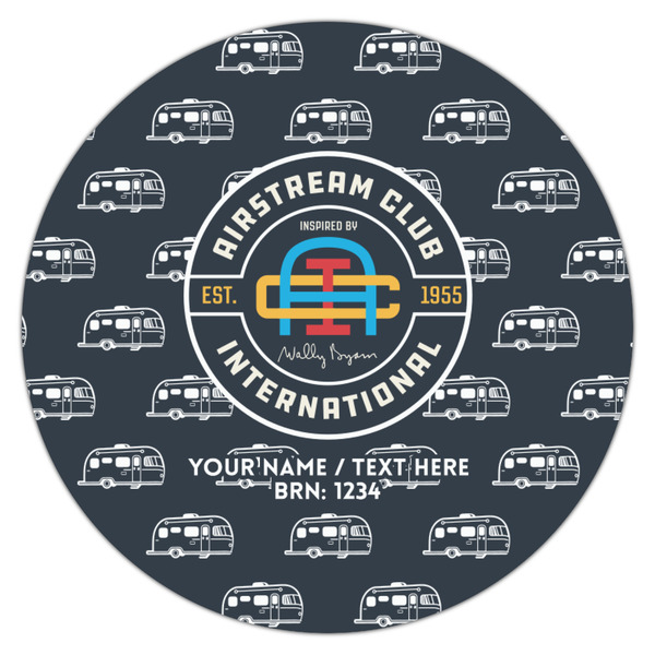 Airstream Club International Logo Icing Circle - Medium - Single