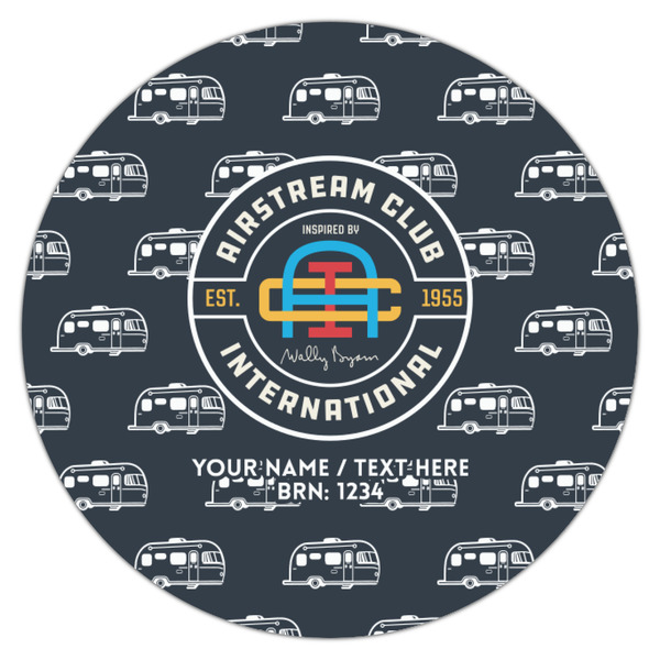 Airstream Club International Logo Icing Circle - Small - Single