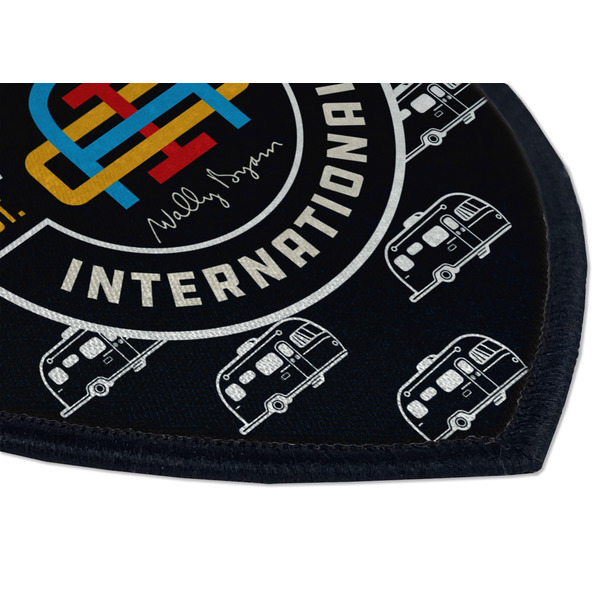 Airstream Club International Logo Iron On Patch - Shield - Style B - Closeup