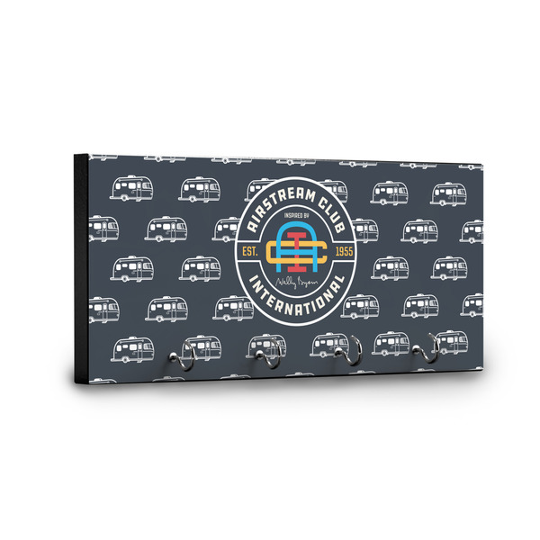 Airstream Club International Logo Key Hanger - Front View with Hooks