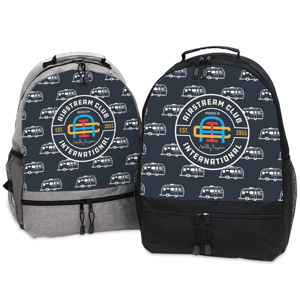 Airstream Club International Logo Large Backpacks - Both