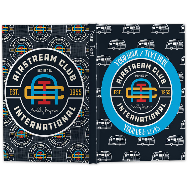 Airstream Club International Logo Large Hard Cover Journal - Apvl