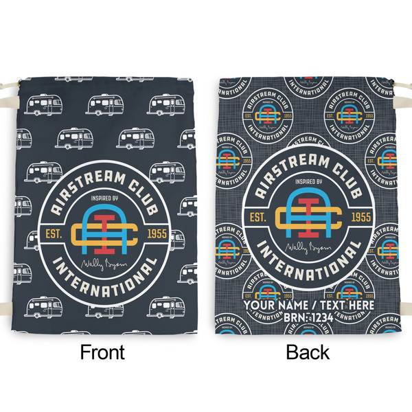 Airstream Club International Logo Large Laundry Bag - Front & Back View