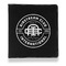 Airstream Club International Logo Leather Binder - 1" - Black