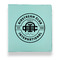 Airstream Club International Logo Leather Binder - 1" - Teal