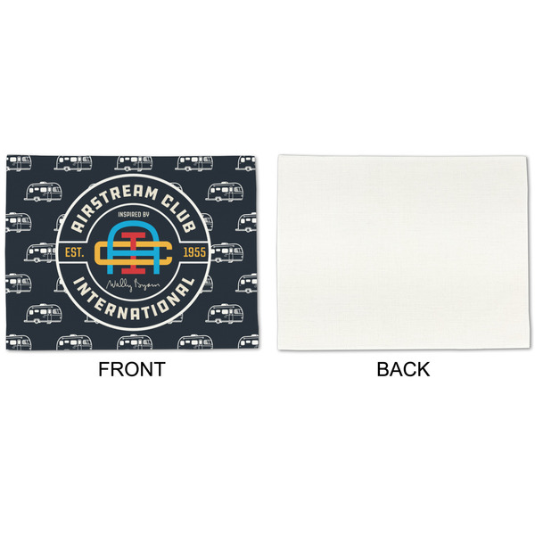 Airstream Club International Logo Linen Placemat - APPROVAL Single (single sided)