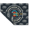 Airstream Club International Logo Double-Sided Linen Placemat - Single