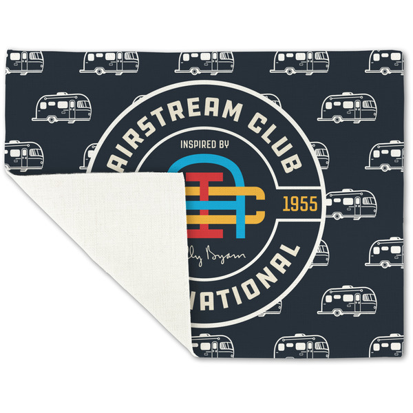 Airstream Club International Logo Linen Placemat - Folded Corner (single side)