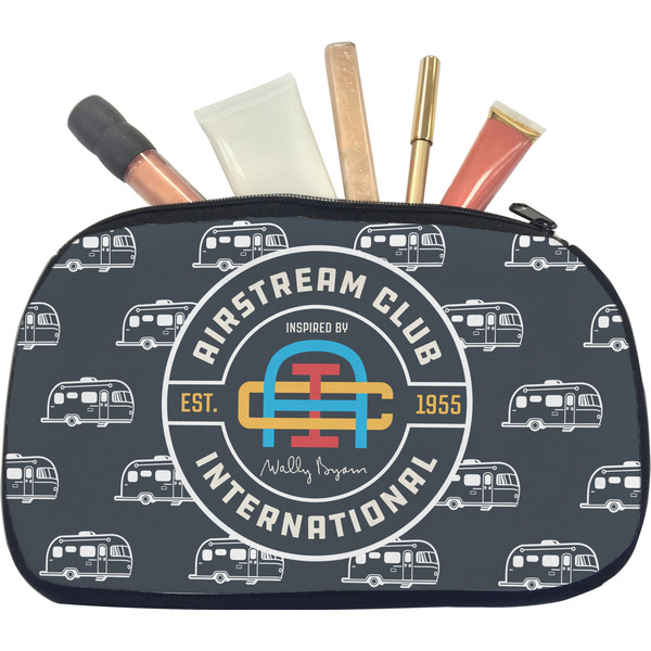 Custom Airstream Club International Logo Makeup / Cosmetic Bag - Medium