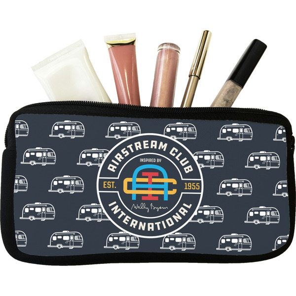 Custom Airstream Club International Logo Makeup / Cosmetic Bag - Small