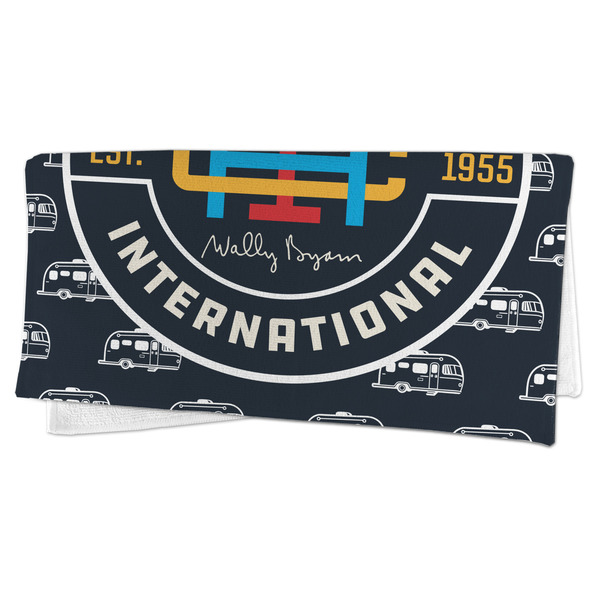 Airstream Club International Logo Microfiber Dish Rag - FOLDED (half)