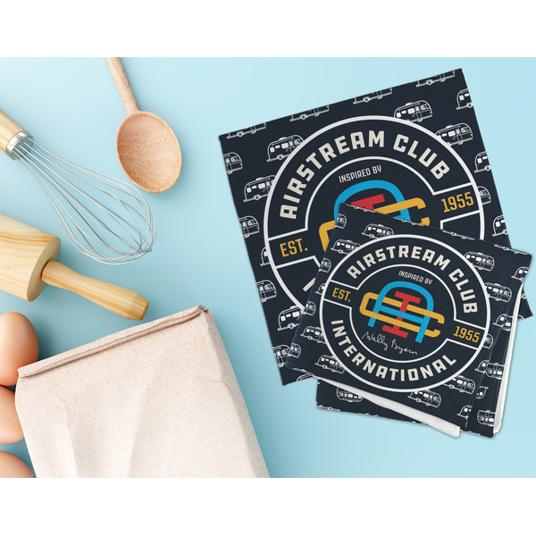 Airstream Club International Logo Microfiber Dish Rag - LIFESTYLE