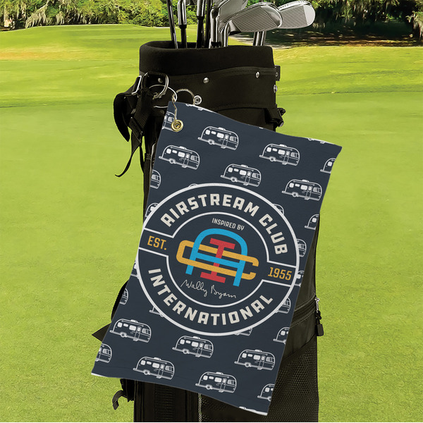 Airstream Club International Logo Microfiber Golf Towels - Small - LIFESTYLE