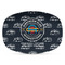 Airstream Club International Logo Plastic Platter - Microwave & Oven Safe Composite Polymer
