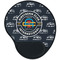 Airstream Club International Logo Mouse Pad with Wrist Support