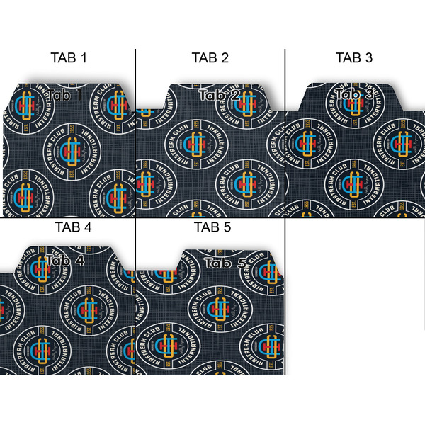 Airstream Club International Logo Page Dividers - Set of 5 - Approval