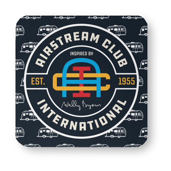 Airstream Club International Logo Paper Coasters - Approval