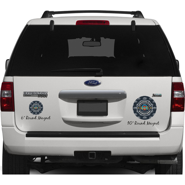 Airstream Club International Logo Personalized Car Magnets on Ford Explorer