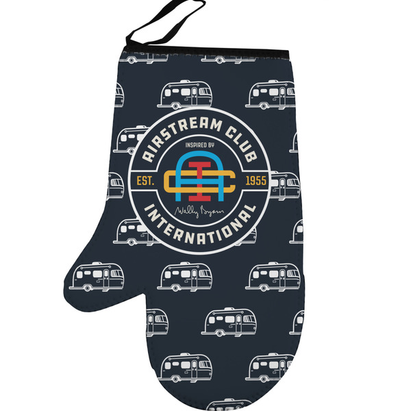 Airstream Club International Logo Personalized Oven Mitt - Left